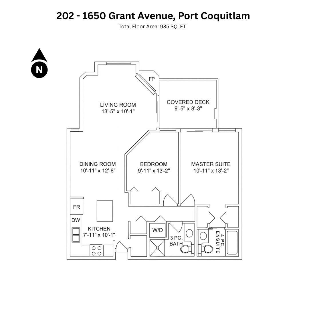 Basement Recreation Room Photo of 202 1650 Grant Avenue, Port Coquitlam, BC