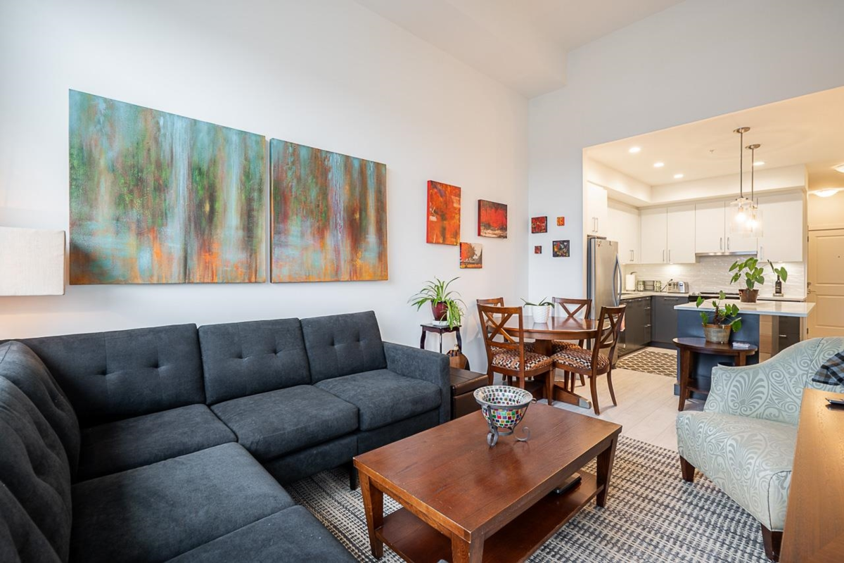 Kitchen Island Photo of A615 20834 80 Avenue, Langley, BC