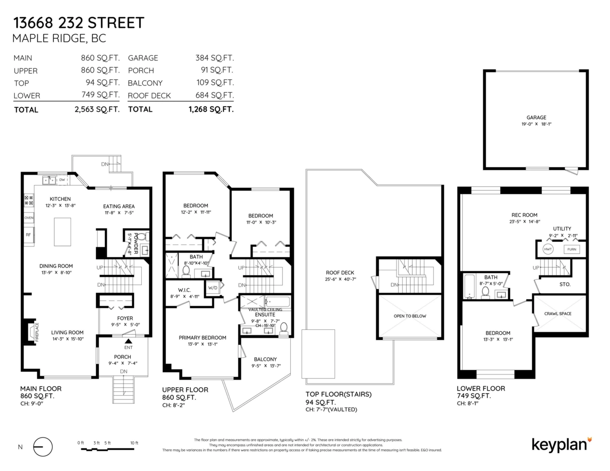 Playground / Recreational Area Near 13668 232 Street, Maple Ridge, BC