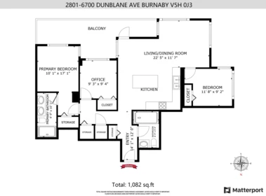 Backyard Photo of 2801 6700 Dunblane Avenue, Burnaby, BC