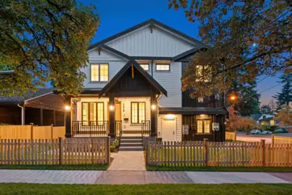 Front exterior of 3218 W 39th Avenue, Vancouver, BC