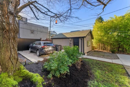 Aerial View of 2980 W 8th Avenue, Vancouver, BC