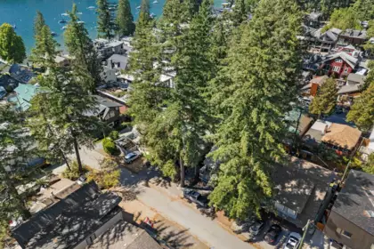 Aerial View of 311 Spruce Street, Cultus Lake, BC