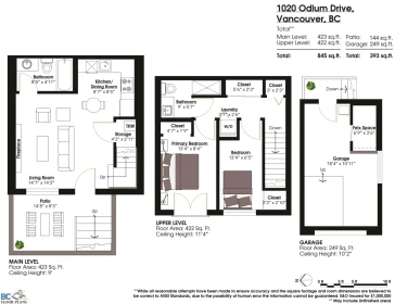 Garage Interior Photo of 1020 Odlum Drive, Vancouver, BC