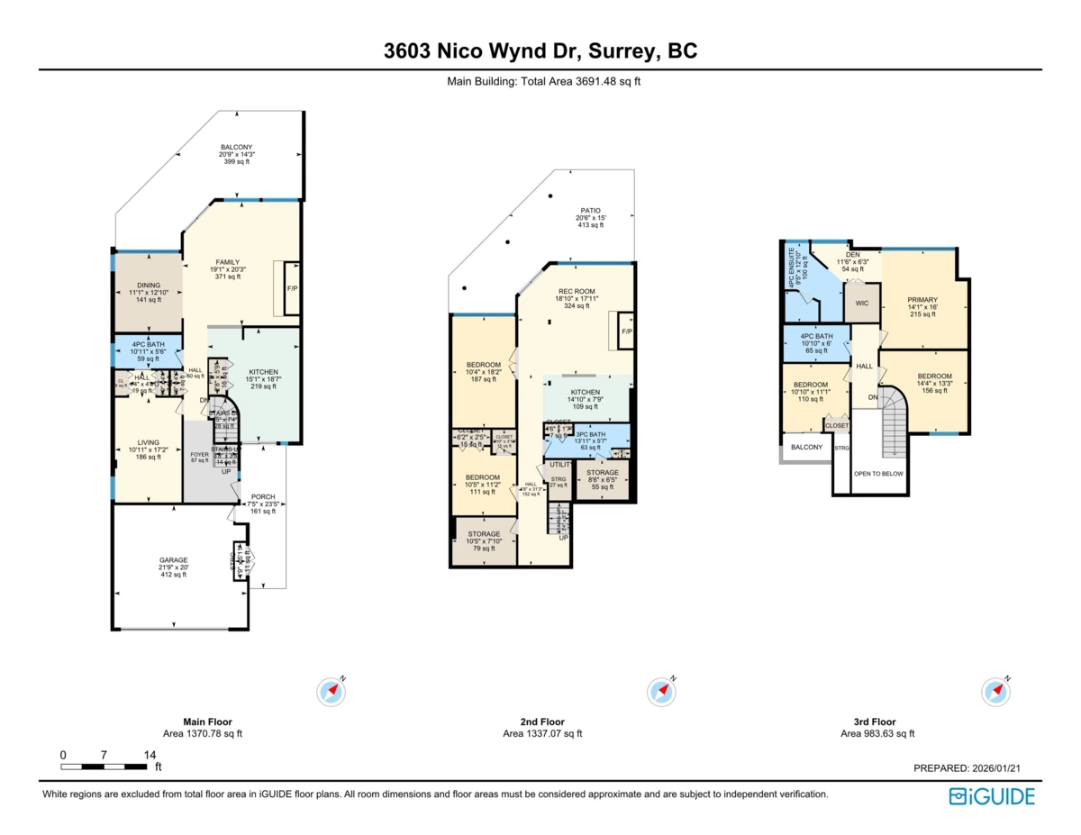 Neighborhood Park Photo Near 3603 Nico Wynd Drive, Surrey, BC
