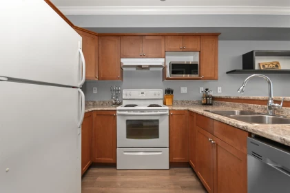 Kitchen Island Photo of 314 45645 Knight Road, Chilliwack, BC