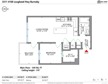 Outdoor Kitchen Photo of 3311 4168 Lougheed Highway, Burnaby, BC