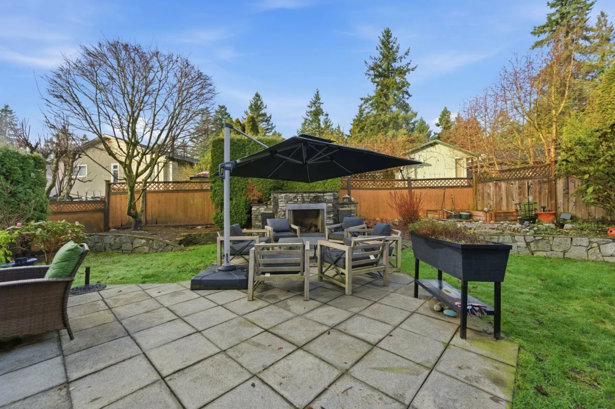 Aerial View of 6853 Chalet Court, Delta, BC