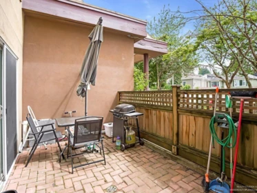 Backyard Photo of 101 2285 Pitt River Road, Port Coquitlam, BC