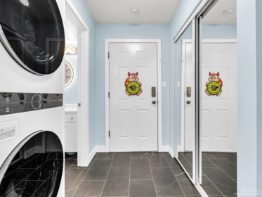 Garage Interior Photo of 101 2285 Pitt River Road, Port Coquitlam, BC