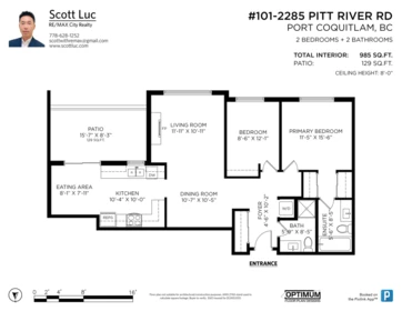 Hot Tub / Spa Photo of 101 2285 Pitt River Road, Port Coquitlam, BC