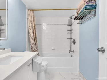 Powder Room Photo of 101 2285 Pitt River Road, Port Coquitlam, BC