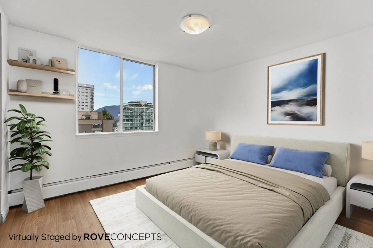 Bedroom 4 Photo of 1701 1251 Cardero Street, Vancouver, BC