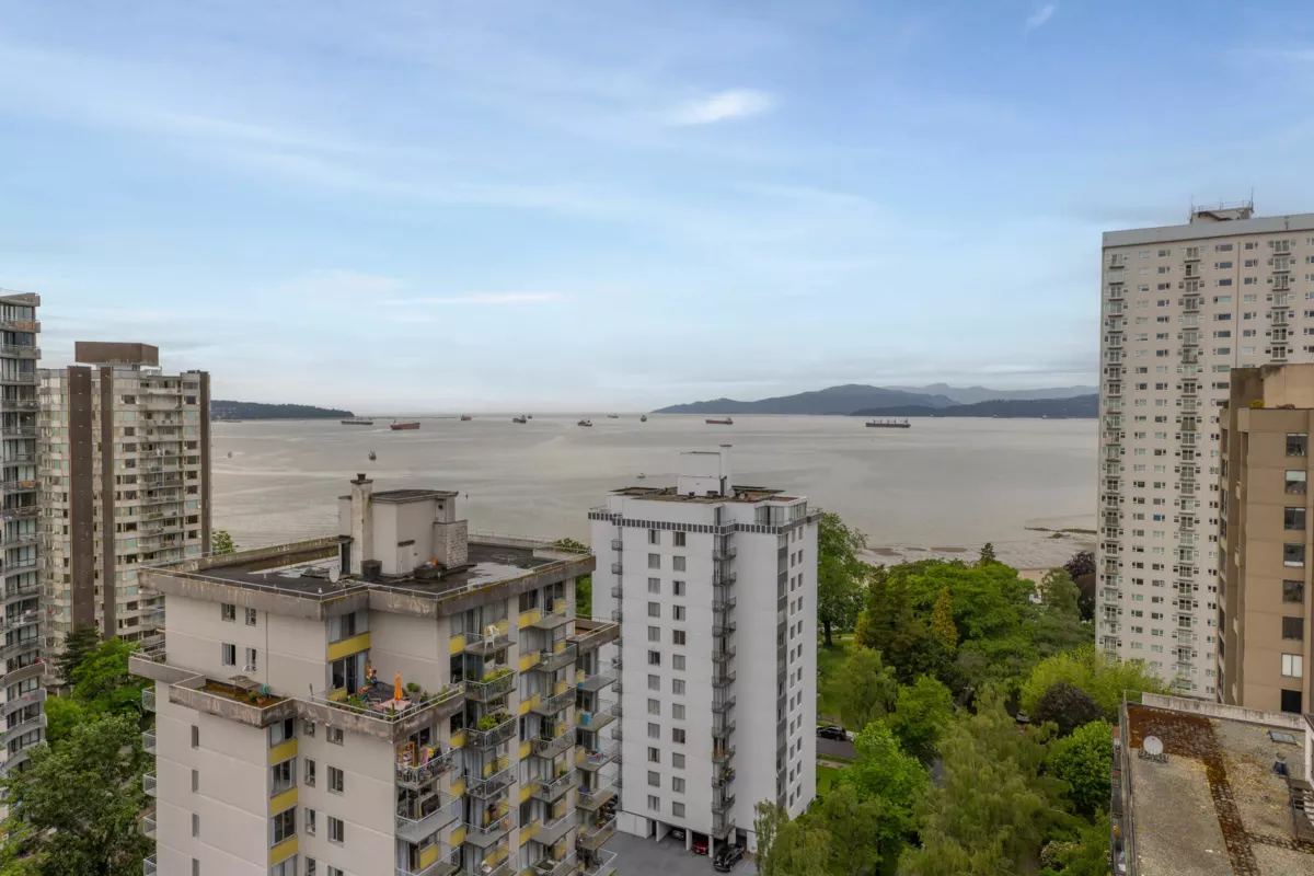 Outdoor Deck Photo of 1701 1251 Cardero Street, Vancouver, BC