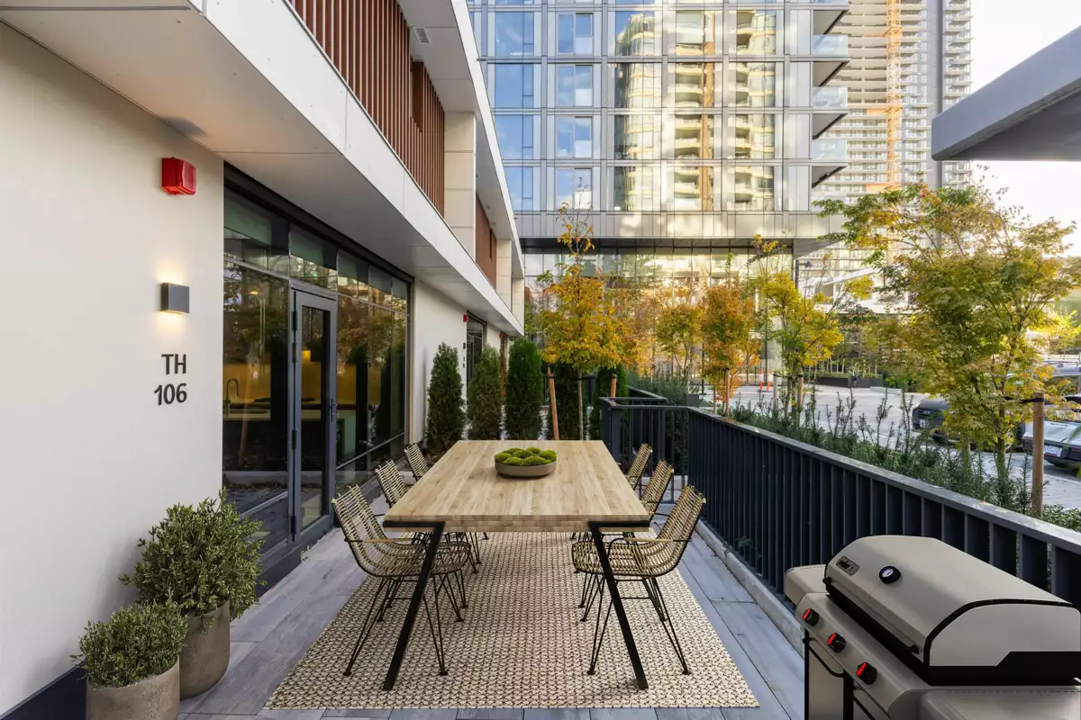 Entry Foyer Photo of 106 5987 Wilson Avenue, Burnaby, BC