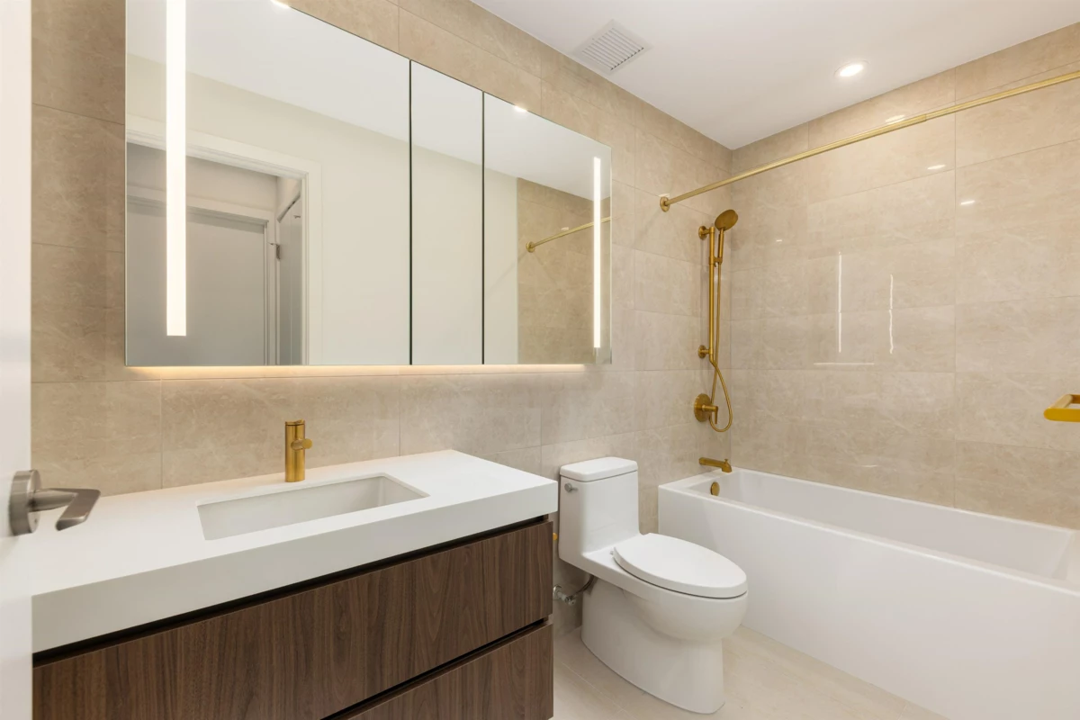 Powder Room Photo of 106 5987 Wilson Avenue, Burnaby, BC