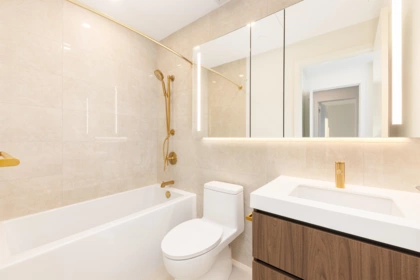 Primary Bathroom Photo of 106 5987 Wilson Avenue, Burnaby, BC