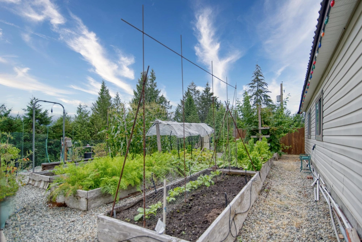 Aerial View of 4546 Sinclair Bay Road, Garden Bay, BC