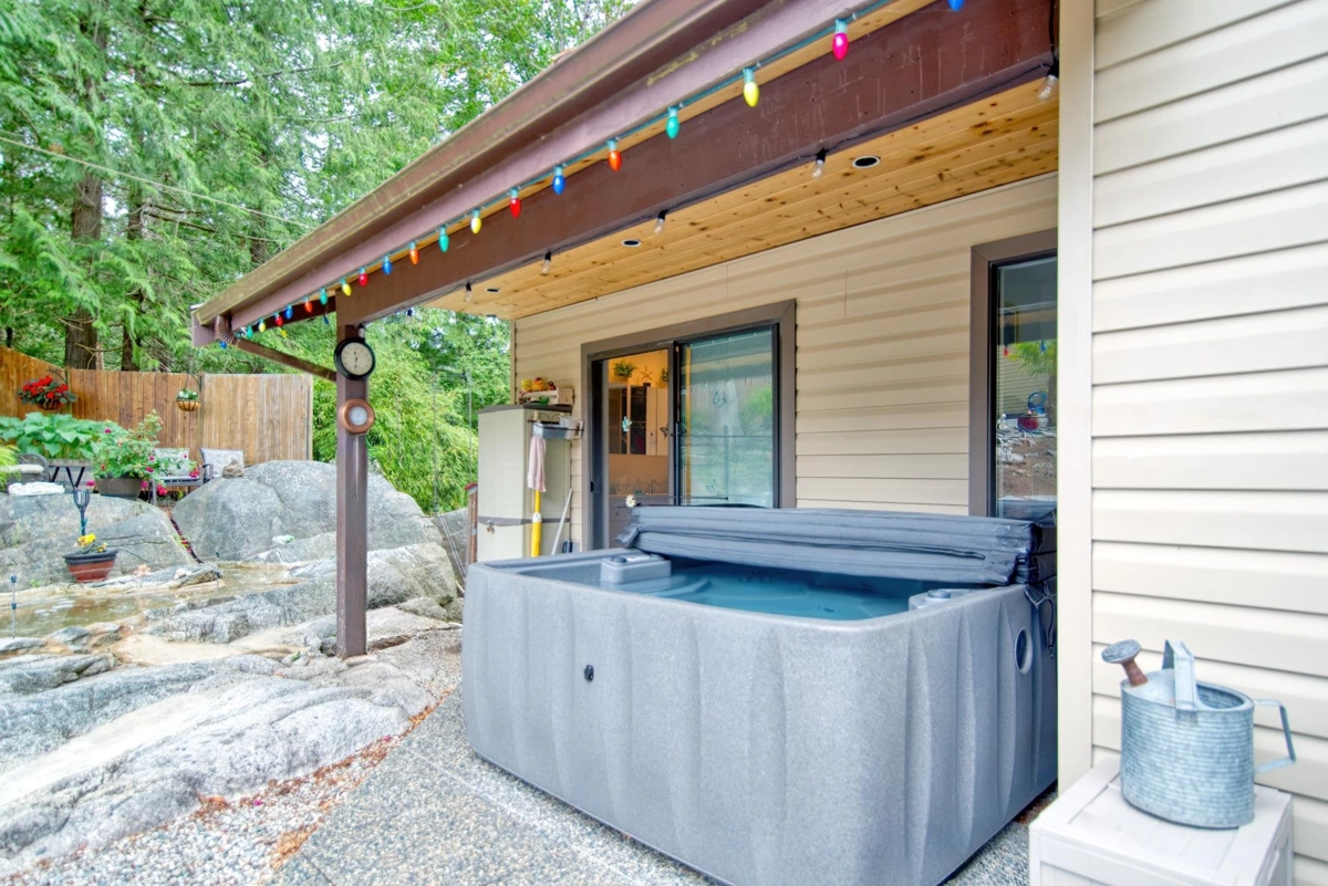 Backyard Photo of 4546 Sinclair Bay Road, Garden Bay, BC