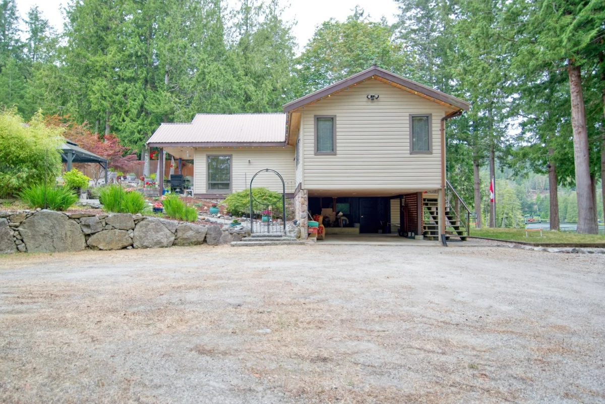 Exterior Rear Photo of 4546 Sinclair Bay Road, Garden Bay, BC