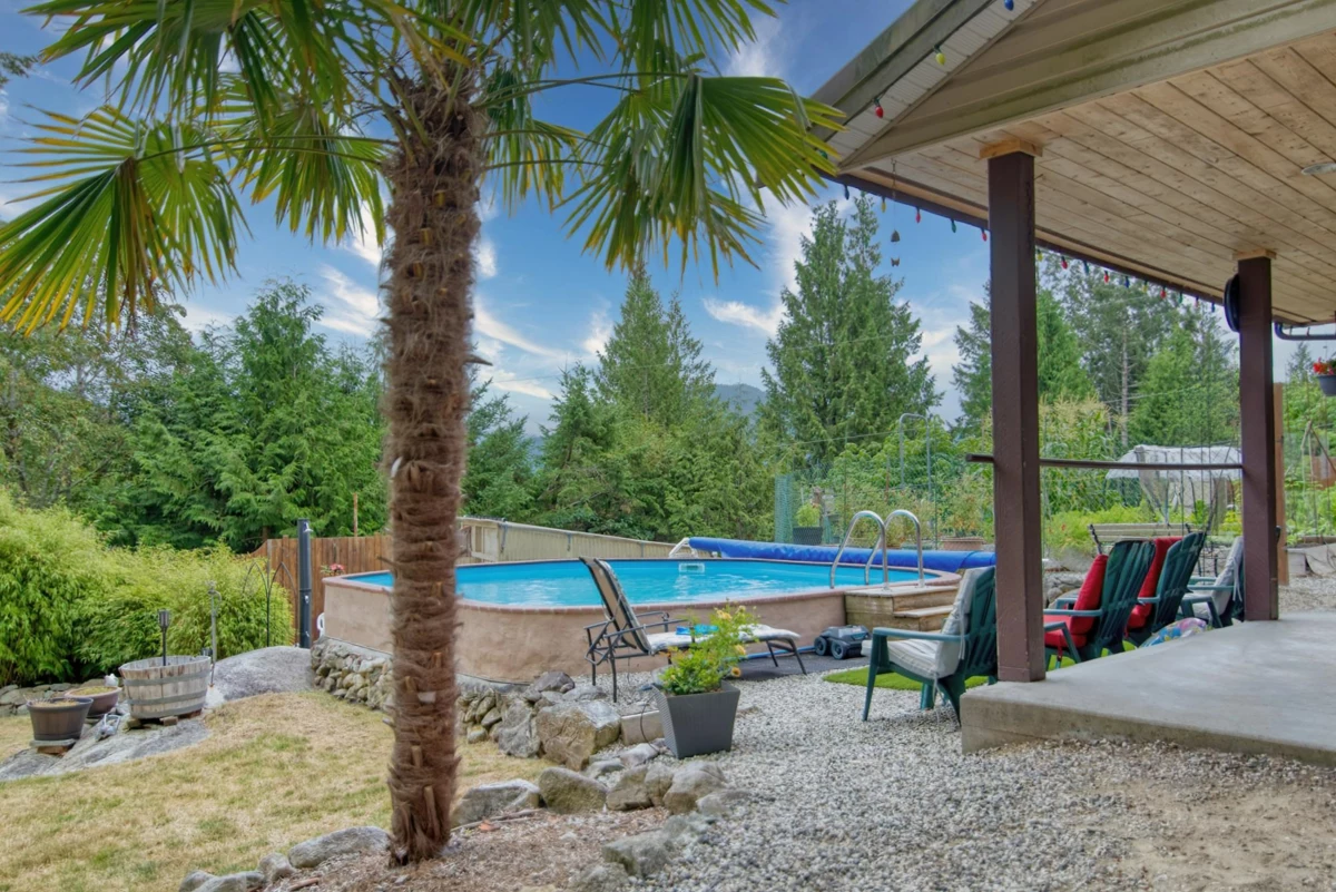 Front Yard Photo of 4546 Sinclair Bay Road, Garden Bay, BC