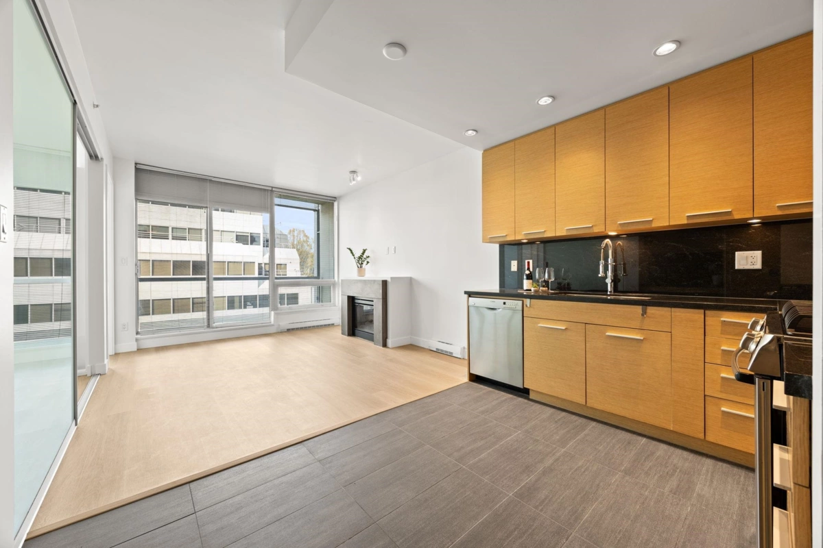 Living Room Photo of 308 2528 Maple Street, Vancouver, BC