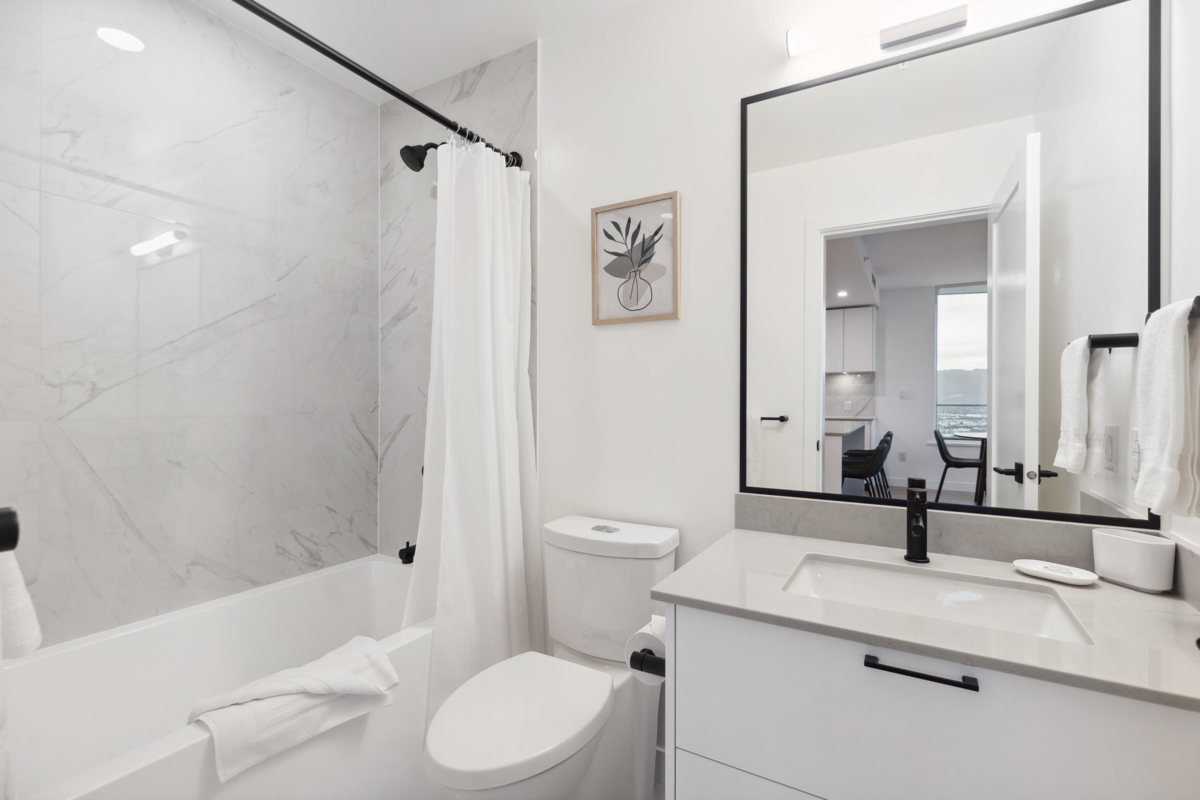 Guest Bathroom Photo of 2106 8551 201 Street, Langley, BC
