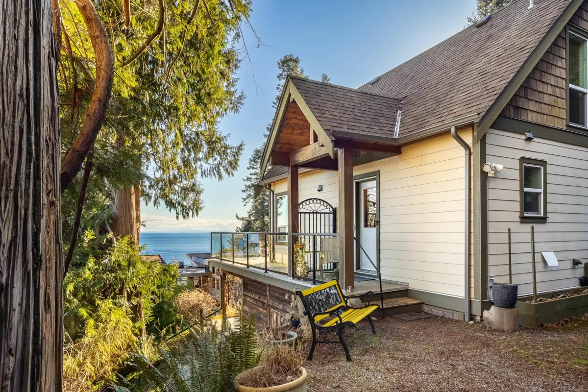 Exterior Rear Photo of 1051 Gower Point Road, Gibsons, BC