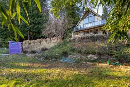Backyard Photo of 1051 Gower Point Road, Gibsons, BC