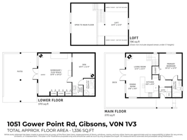 Street View Photo of 1051 Gower Point Road, Gibsons, BC