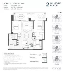 Aerial View of 5111 2108 Gilmore Avenue, Burnaby, BC