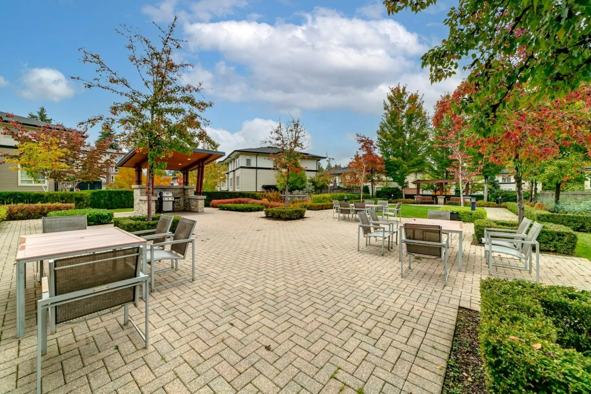 Aerial View of 403 3100 Windsor Gate, Coquitlam, BC