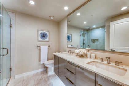Guest Bathroom Photo of 403 3100 Windsor Gate, Coquitlam, BC