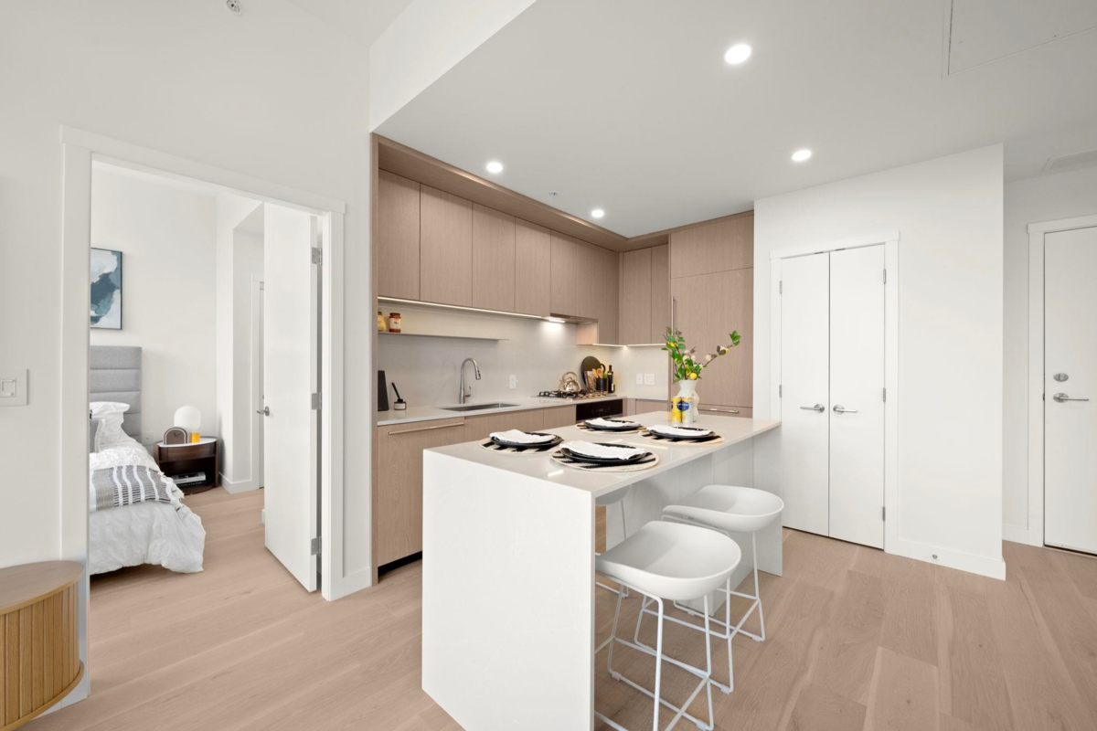 Kitchen Island Photo of 504 5212 Cambie Street, Vancouver, BC