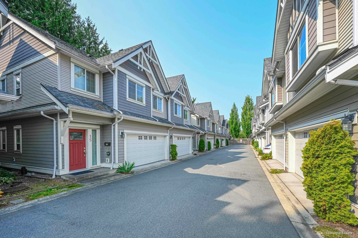 Exterior Rear Photo of 15 8200 Blundell Road, Richmond, BC
