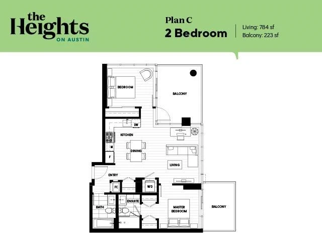 Living Room Photo of 2202 1045 Austin Avenue, Coquitlam, BC