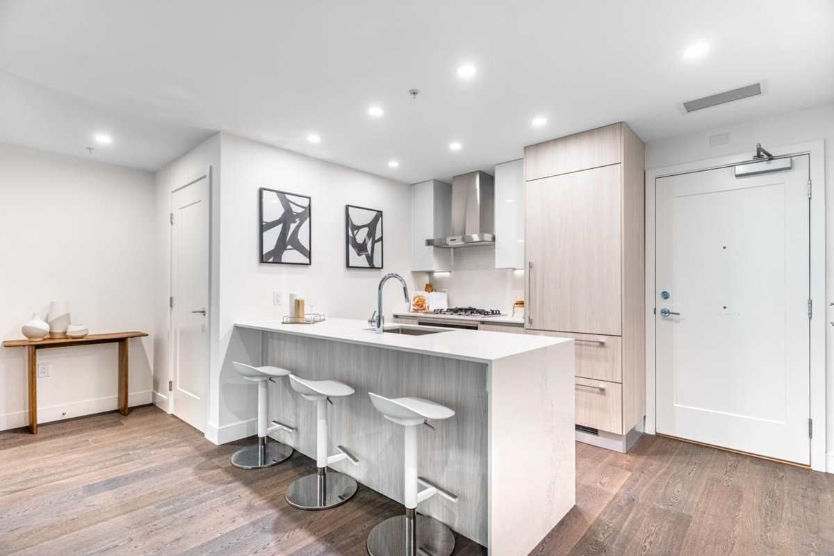 Dining Area Photo of 209 488 W 58th Avenue, Vancouver, BC
