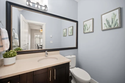 Powder Room Photo of 25 2950 Lefeuvre Road, Abbotsford, BC