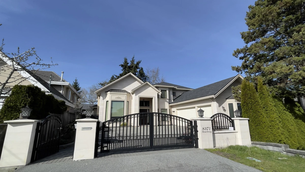Exterior Rear Photo of 8371 Mowbray Road, Richmond, BC