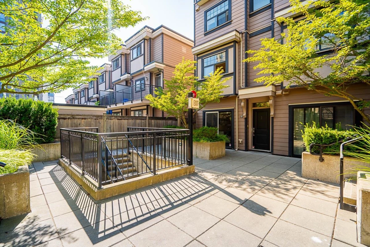 Exterior Rear Photo of 109 828 Royal Avenue, New Westminster, BC