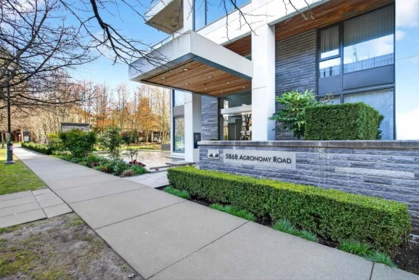 Front Yard Photo of 1502 5868 Agronomy Road, Vancouver, BC