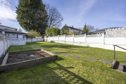 Aerial View of 4036 Moscrop Street, Burnaby, BC