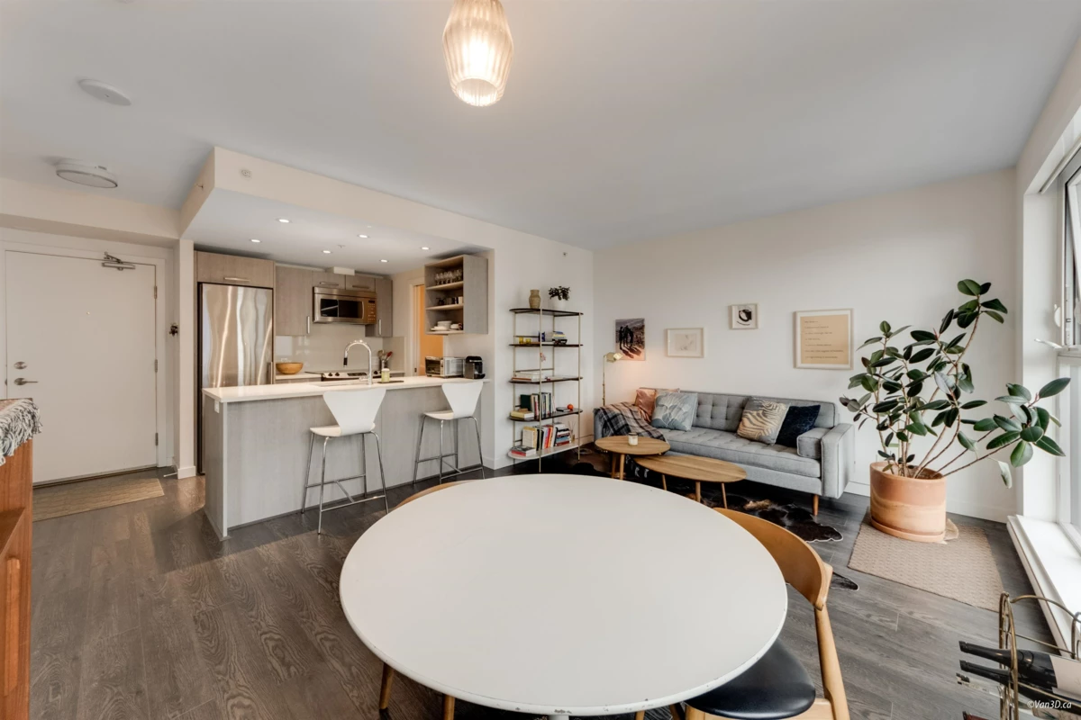 Living Room Photo of 804 983 E Hastings Street, Vancouver, BC
