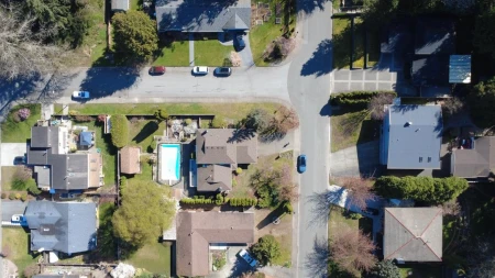 Aerial View of 21395 Exeter Avenue, Maple Ridge, BC