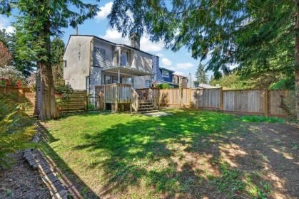 Aerial View of 3848 Garden Grove Drive, Burnaby, BC