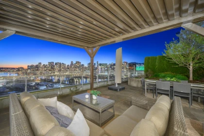 Outdoor Deck Photo of 1402 181 W 1st Avenue, Vancouver, BC