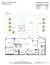 Street View Photo of 1402 181 W 1st Avenue, Vancouver, BC