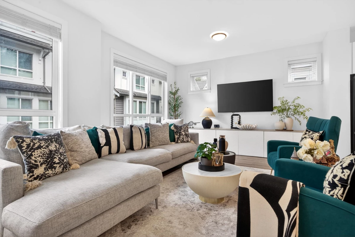 Living Room Photo of 54 9688 162a Street, Surrey, BC