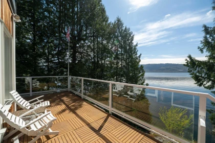 Aerial View of 4515 Stonehaven Avenue, North Vancouver, BC