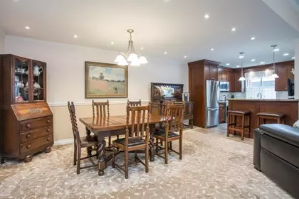 Kitchen Island Photo of 40 7540 Abercrombie Drive, Richmond, BC